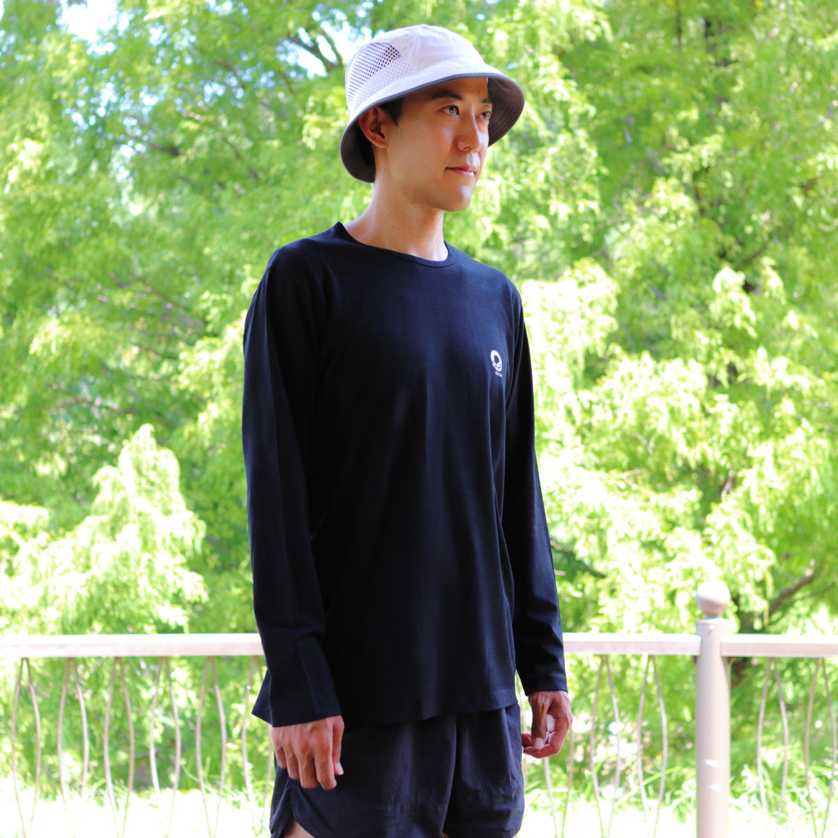 漆黒 model：H180  着用サイズ：3